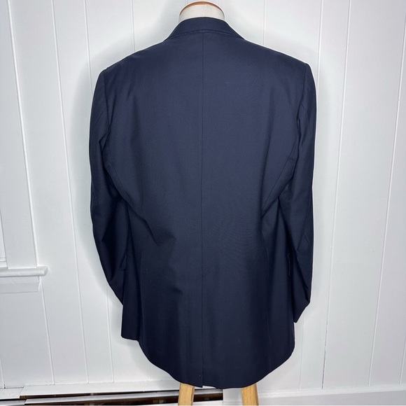 Fallan & Harvey Ltd Navy Wool Blazer - Picture 11 of 12